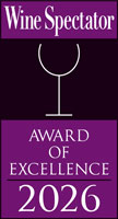 Wine Spectator, Best of Award of Excellence 2025 logo